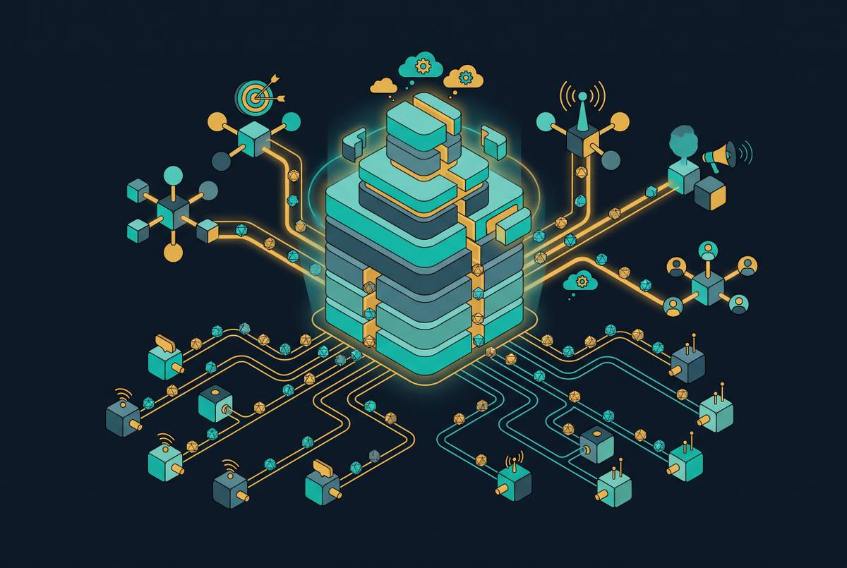 Cover illustration for “How Agentic Marketing Platforms Accumulate Campaign Intelligence”