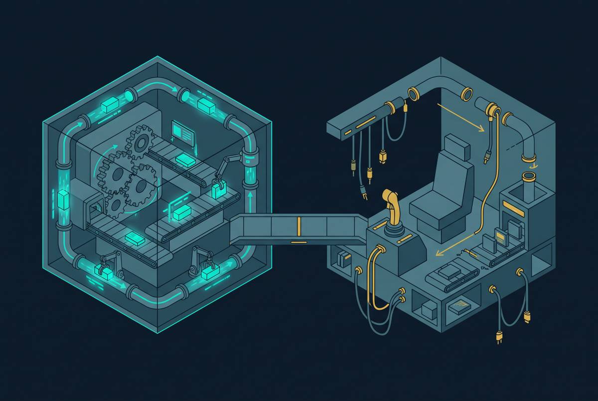 Cover illustration for “Fully Autonomous B2B Ad Management Versus Co-Pilot Tools That Still Need You”