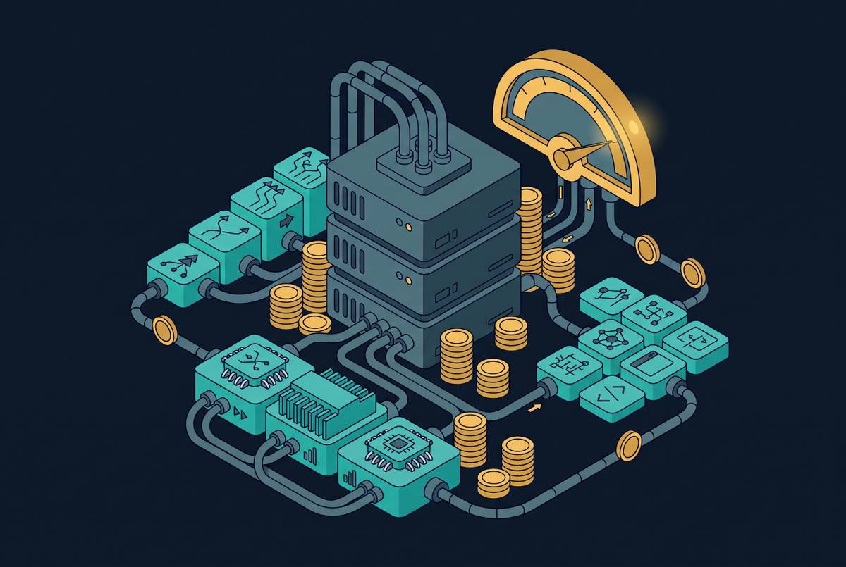 Cover illustration for “Total Cost of Ownership for Internal AI Marketing Infrastructure”