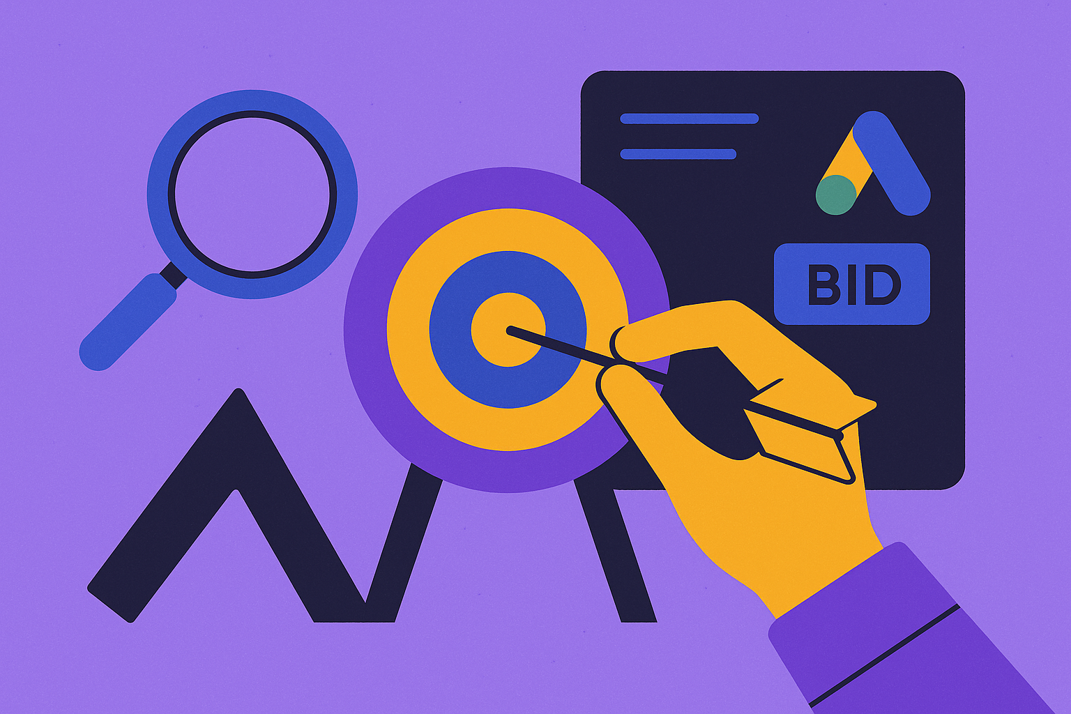 Cover illustration for “Customer Acquisition Cost Targets as Google Ads Bidding Inputs”