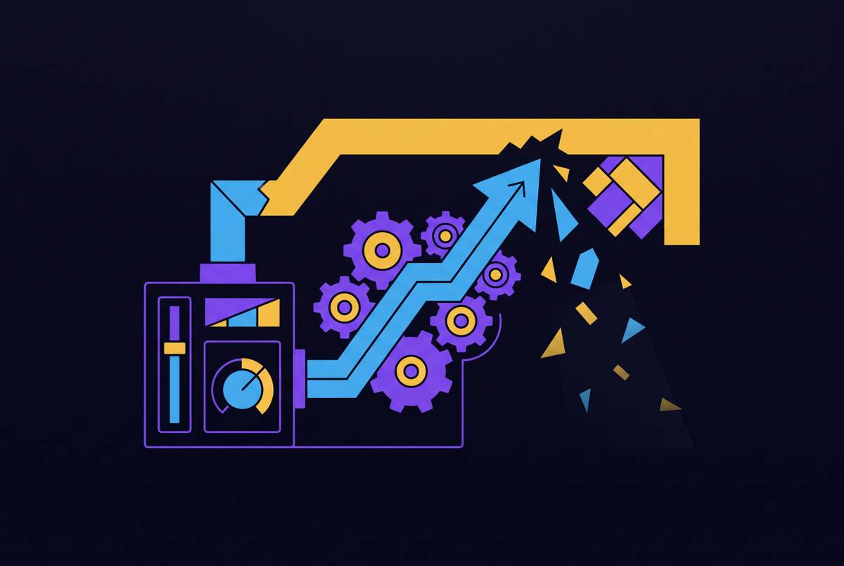 Cover illustration for “Automated Bidding Algorithm Limitations in B2B Paid Search”