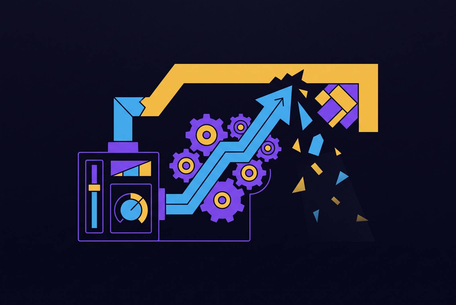 Cover illustration for “Automated Bidding Algorithm Limitations in B2B Paid Search”