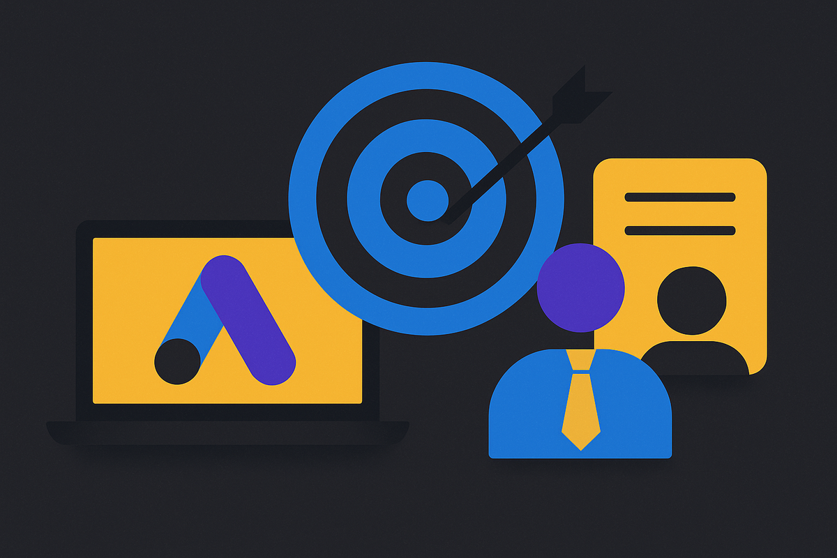 Cover illustration for “B2B Google Ads Audience Targeting Using First-Party CRM Data”