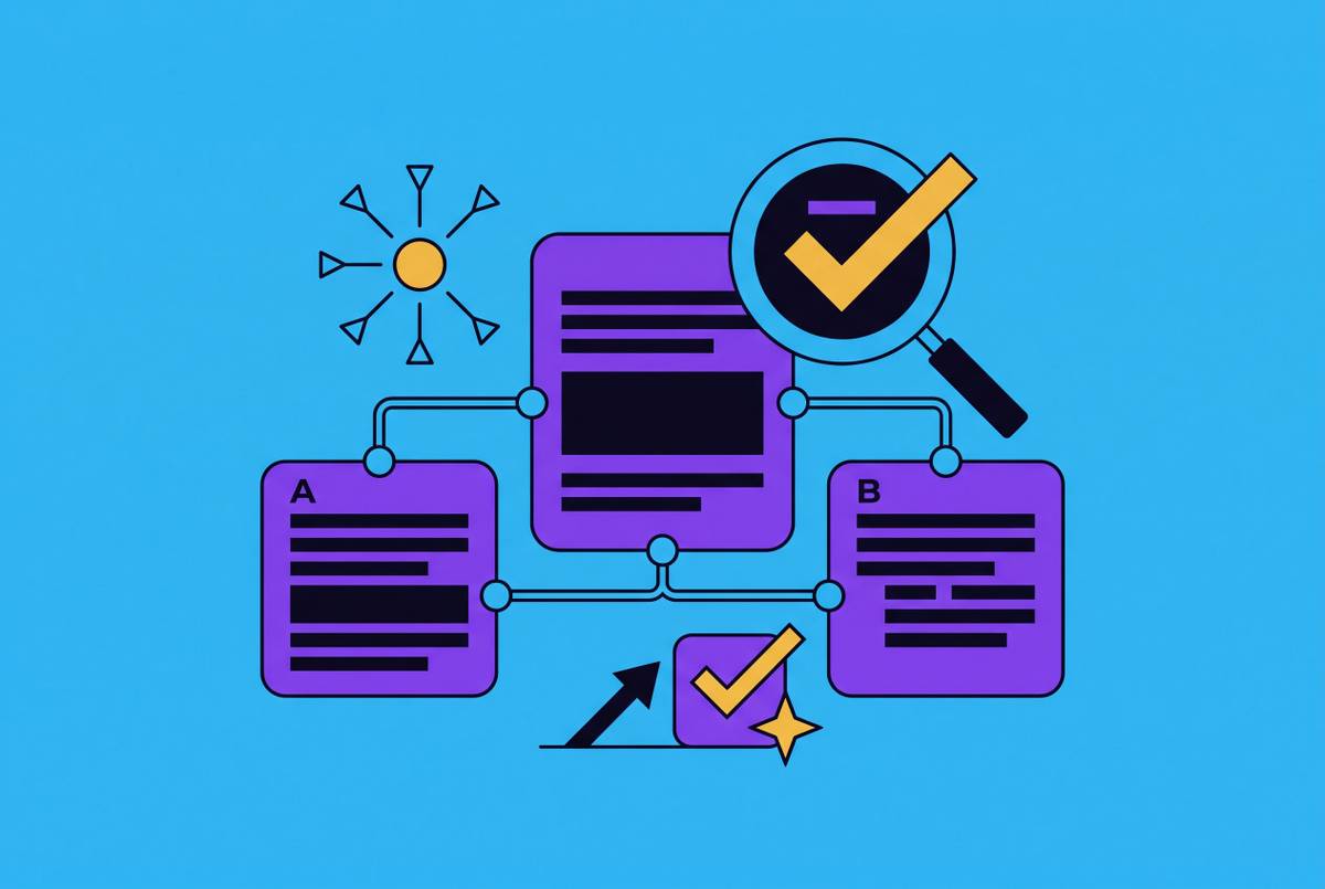 Cover illustration for “AI-Generated Ad Copy Testing in Google Ads”