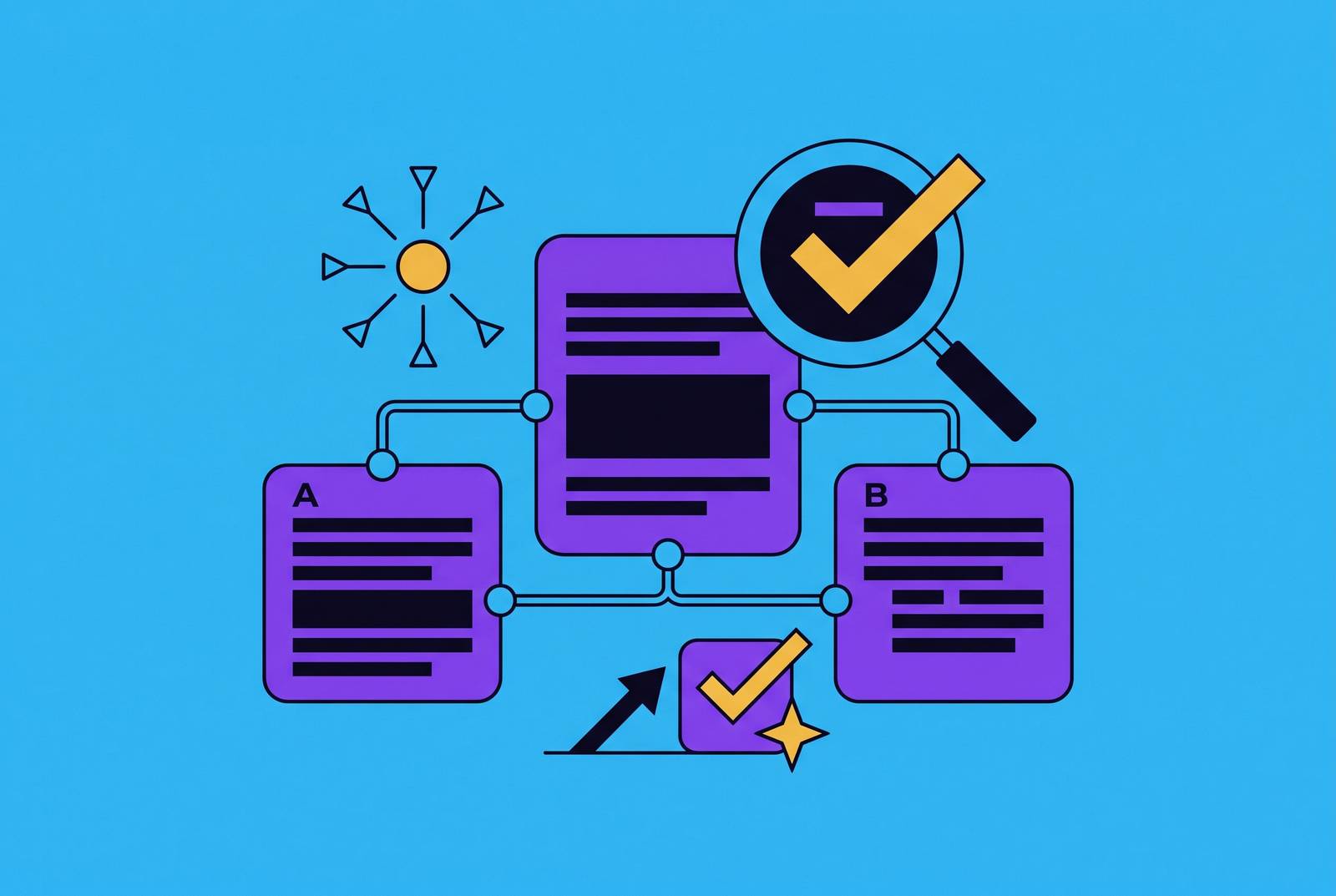 Cover illustration for “AI-Generated Ad Copy Testing in Google Ads”