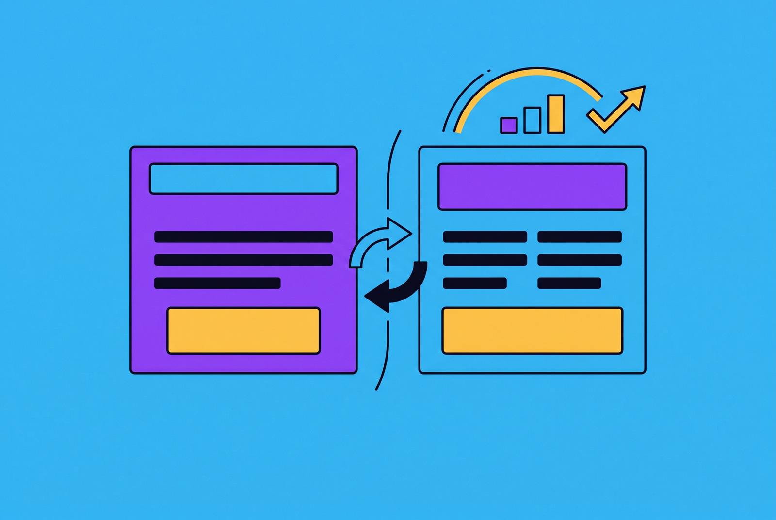 Cover illustration for “A/B Testing Frameworks for B2B Landing Pages”
