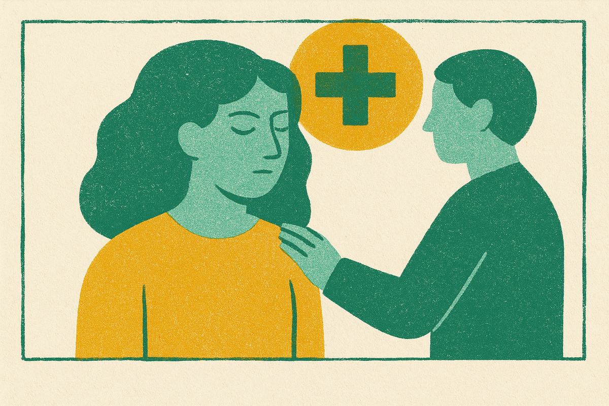 Cover illustration for “Post Crisis Follow Up Care and Reducing Psychiatric Readmissions”