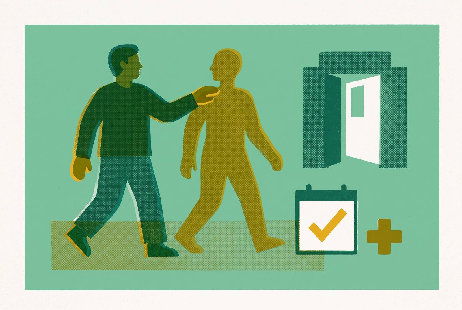 Cover illustration for “Why Peer Support Specialists Reduce No-Show Rates for Medical Appointments”