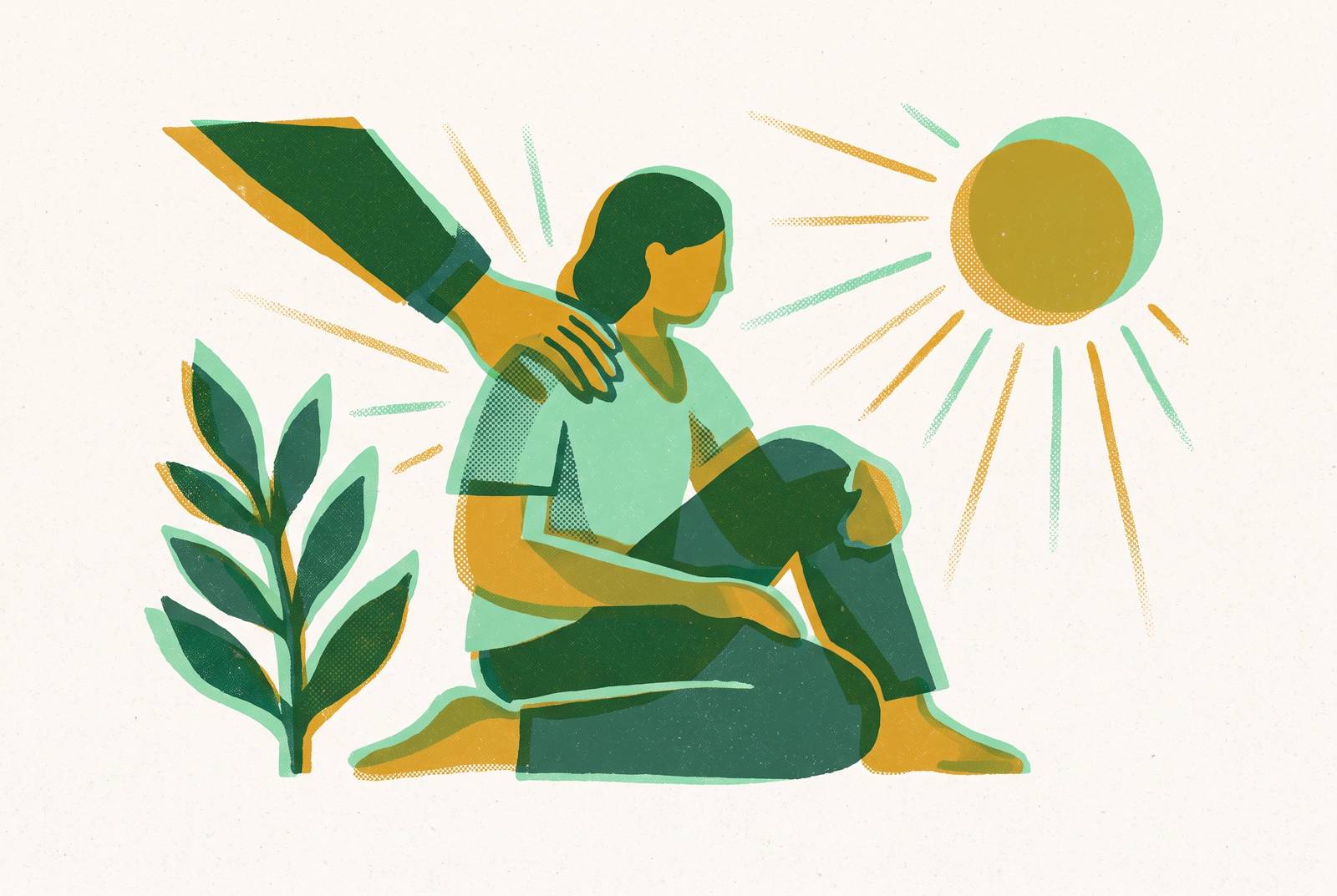 Cover illustration for “What Holistic Care Actually Looks Like for Someone With Schizophrenia”