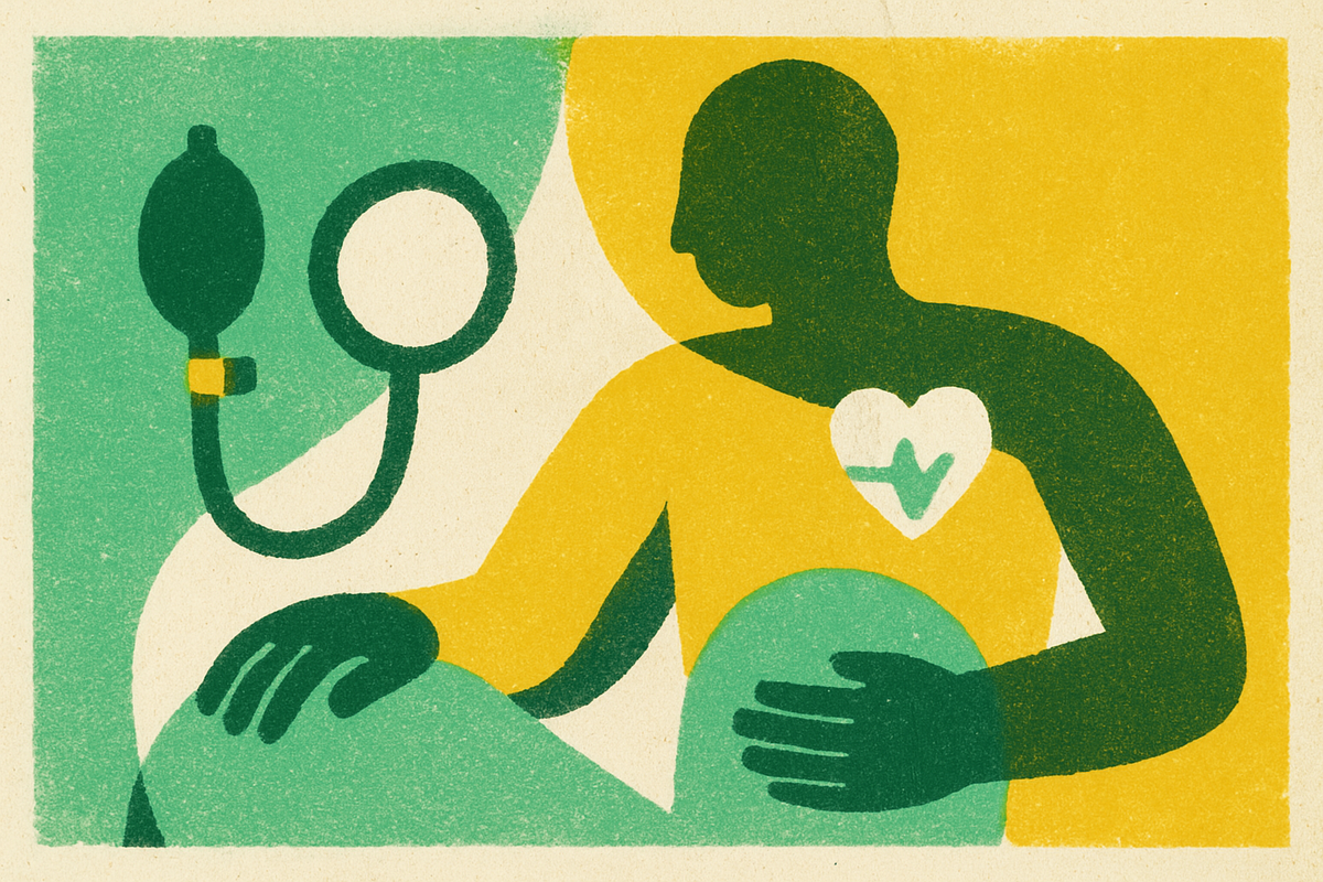 Cover illustration for “Hypertension Prevention Through Lifestyle Modification”