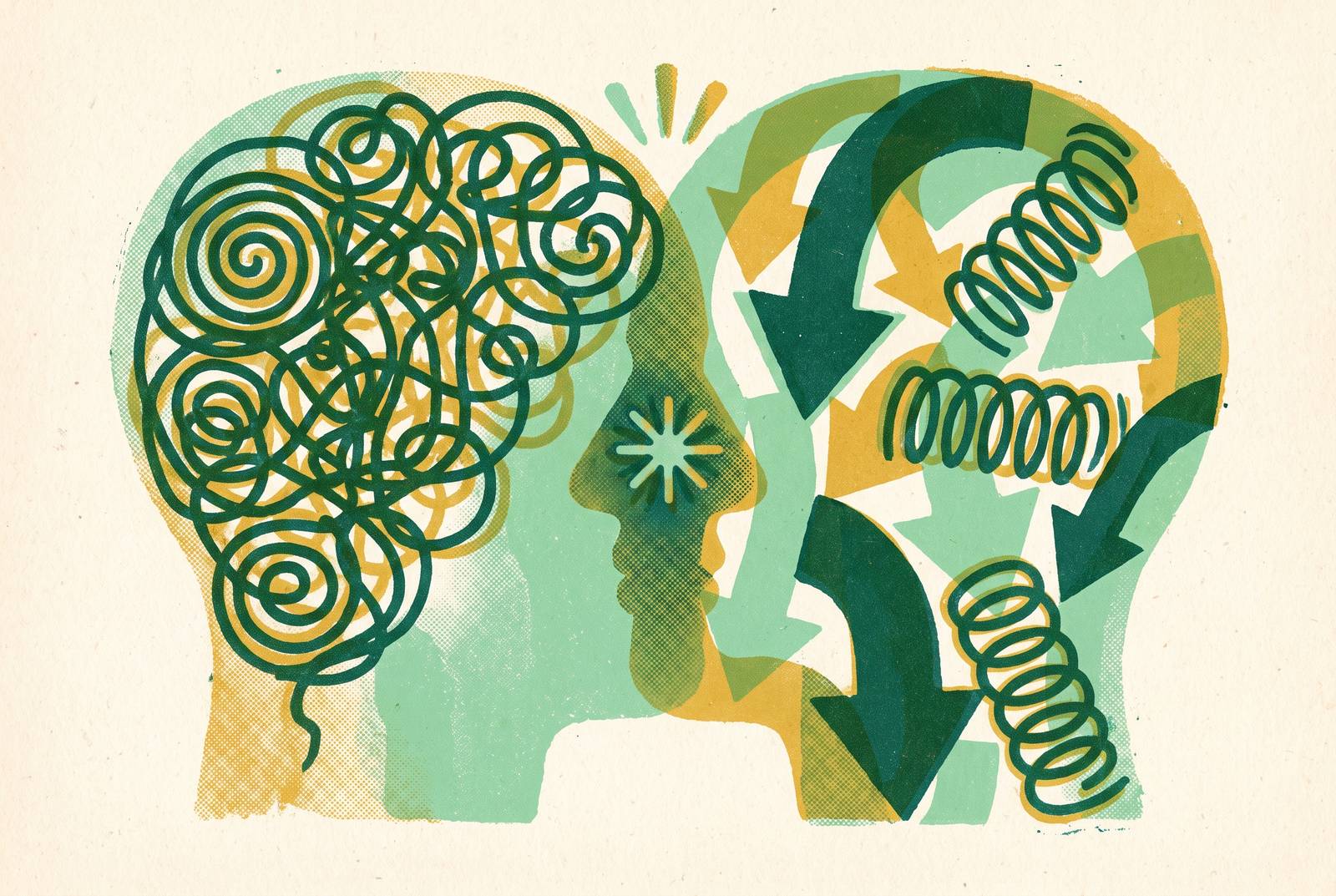 Cover illustration for “Anxiety vs Stress Distinguishing Features and When to Seek Help”