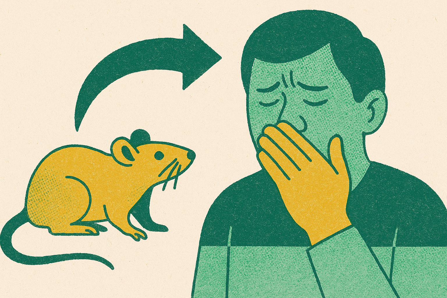 Cover illustration for “Hantavirus Symptoms, Transmission, and Risk Factors”