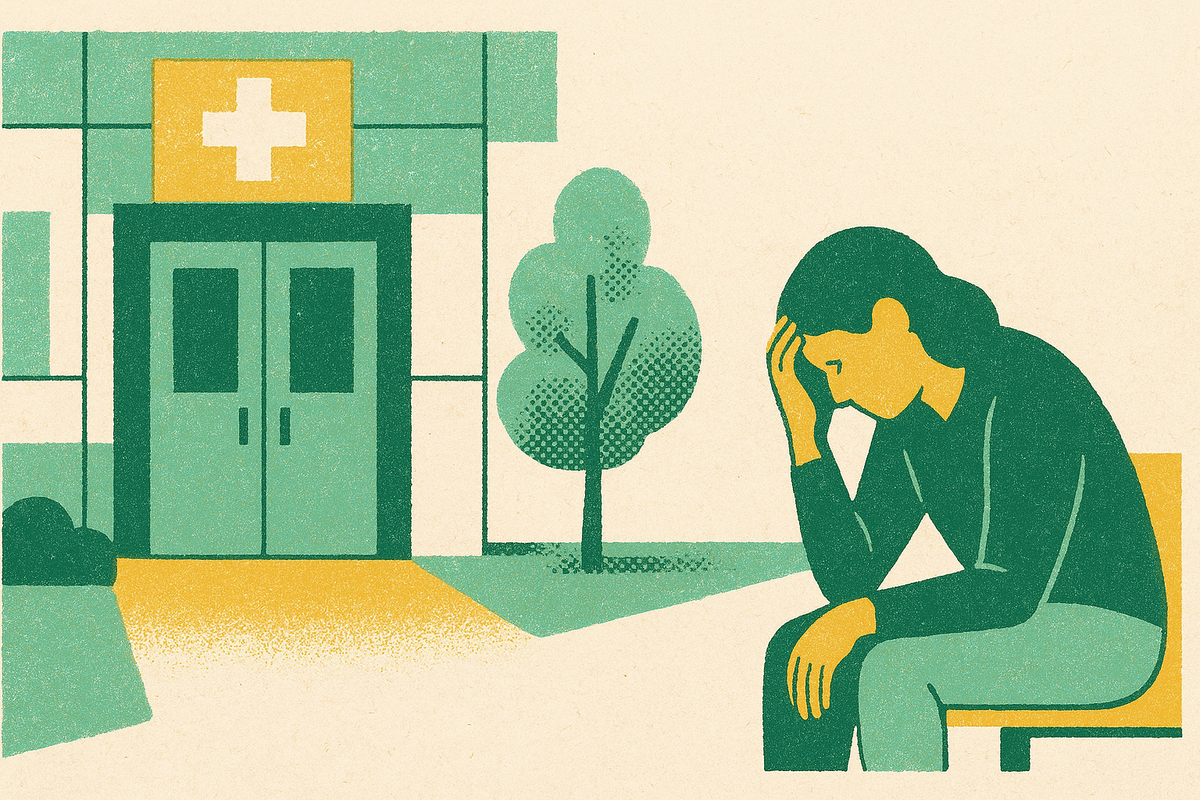 Cover illustration for “Psychiatric Crisis Stabilization Units as ER Alternatives”
