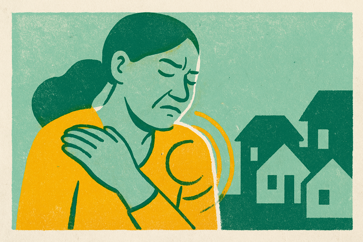 Cover illustration for “Chronic Disease Rates in Low-Income Communities”