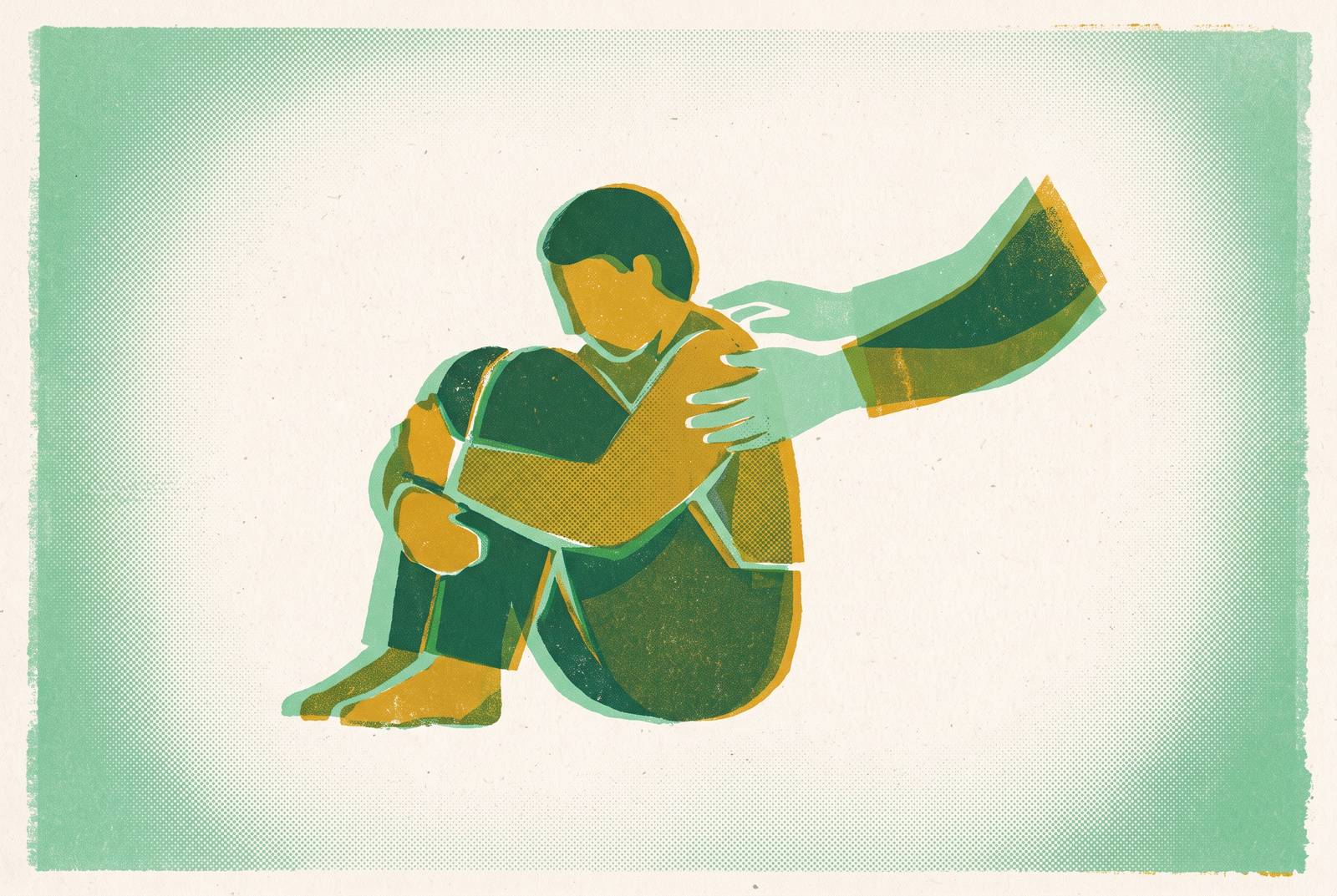 Cover illustration for “Recognizing a Mental Health Crisis in Someone With SMI”