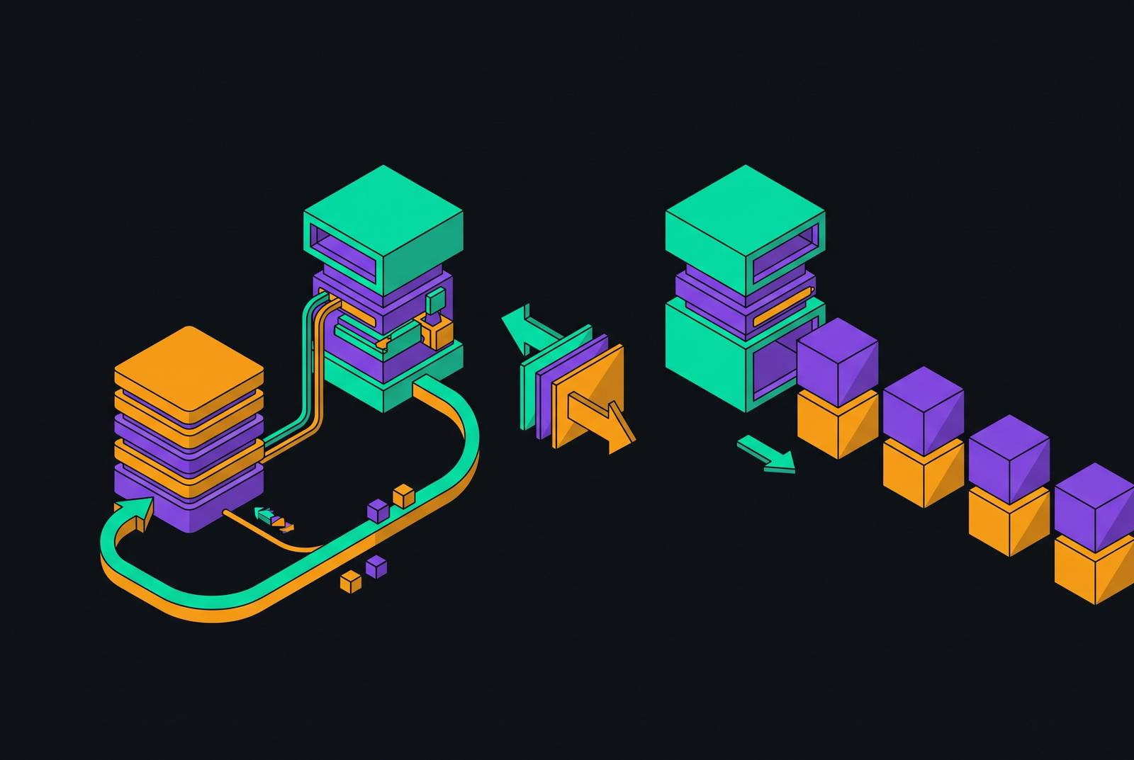 Cover illustration for “Stateful vs. Stateless API Mocking Compared”