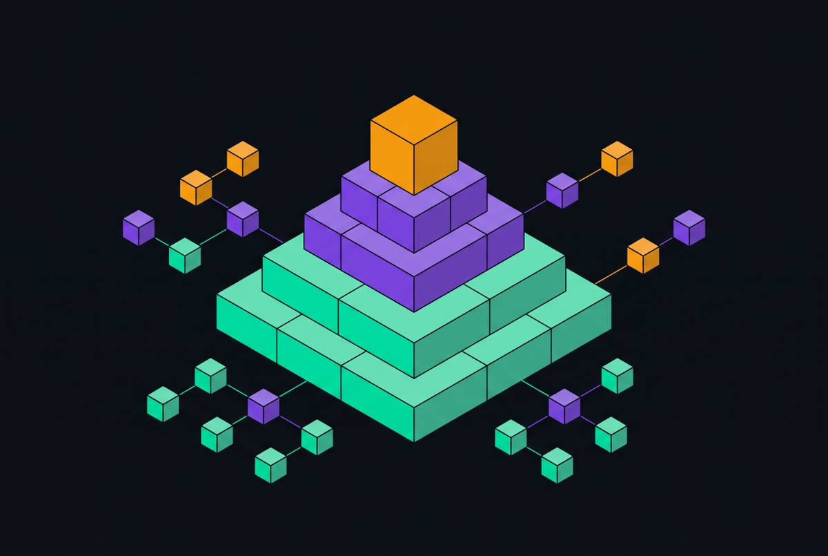Cover illustration for “Test Pyramid Breakdown for API-Dependent Services”