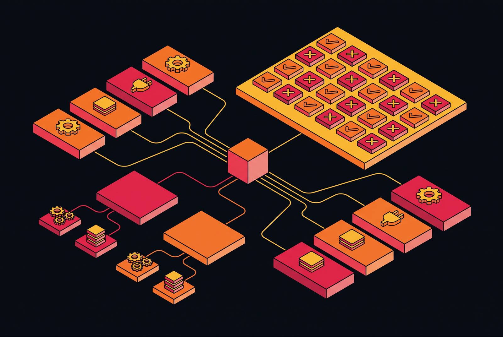 Cover illustration for “Tool-Use Benchmark Design for API-Calling Agents”