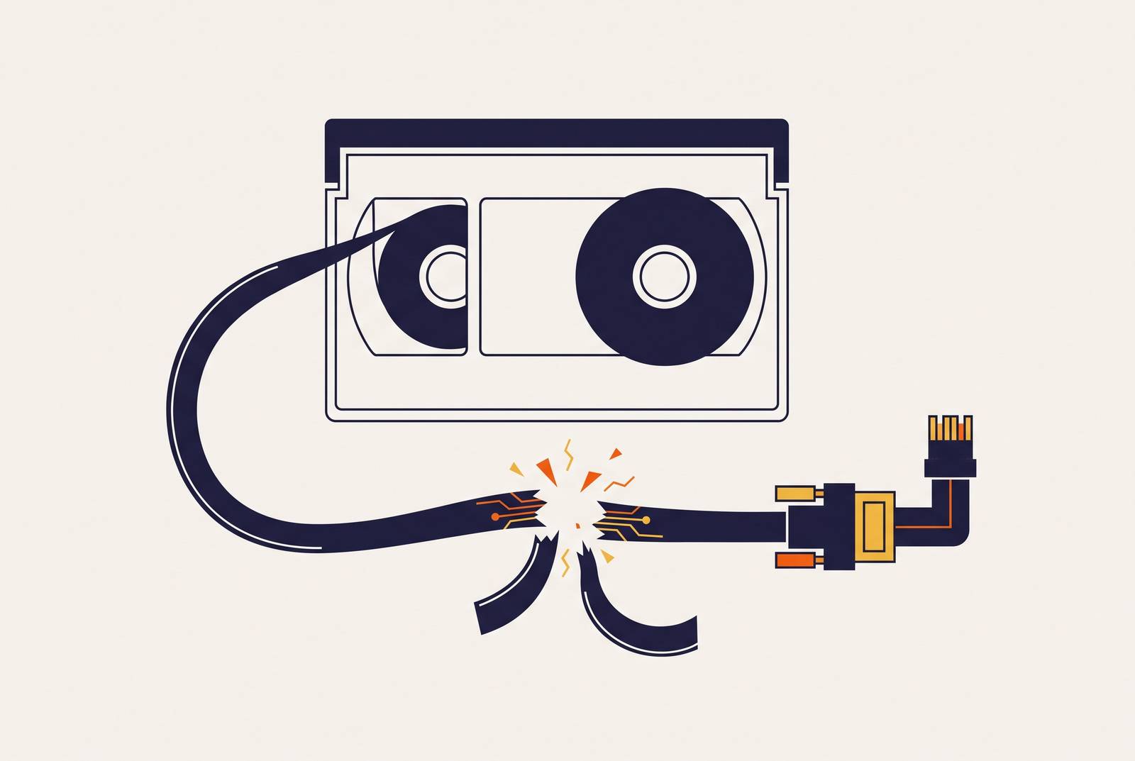 Cover illustration for “VCR Cassette Recording Limitations for Third-Party API Testing”