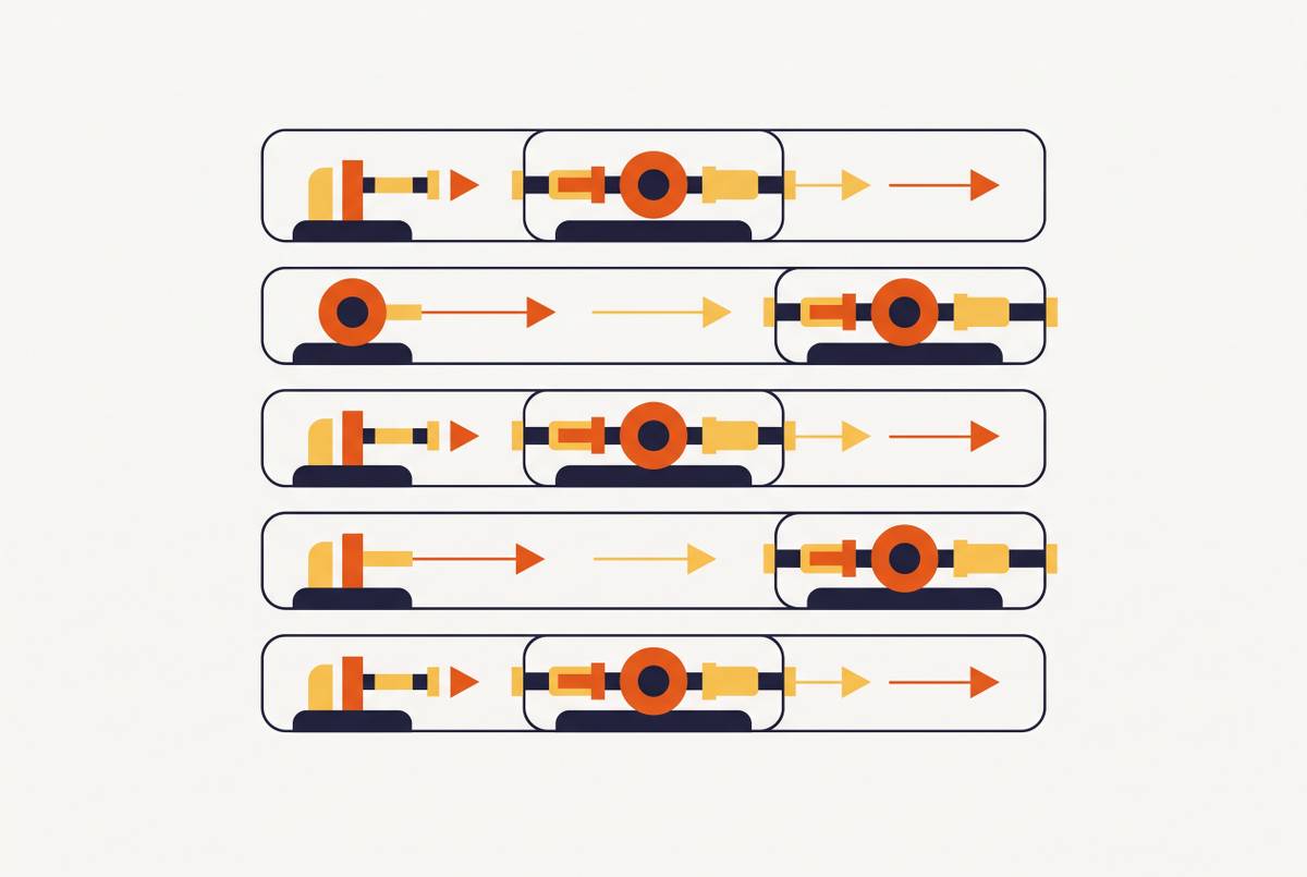 Cover illustration for “Parallel CI Jobs With Isolated API State”