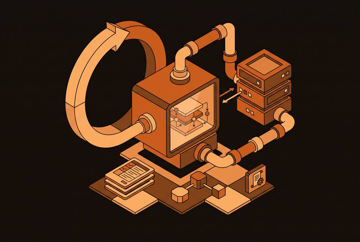 Cover illustration for “Episodic Reset Contracts for API-Backed RL Environments”