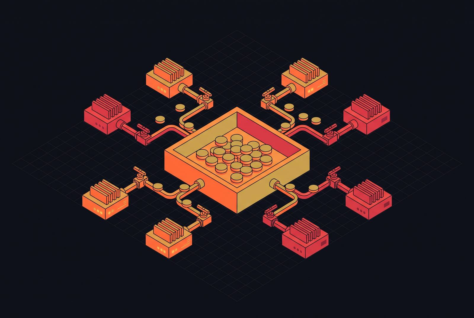 Cover illustration for “Rate Limit Behavior in Shared CI Token Pools”
