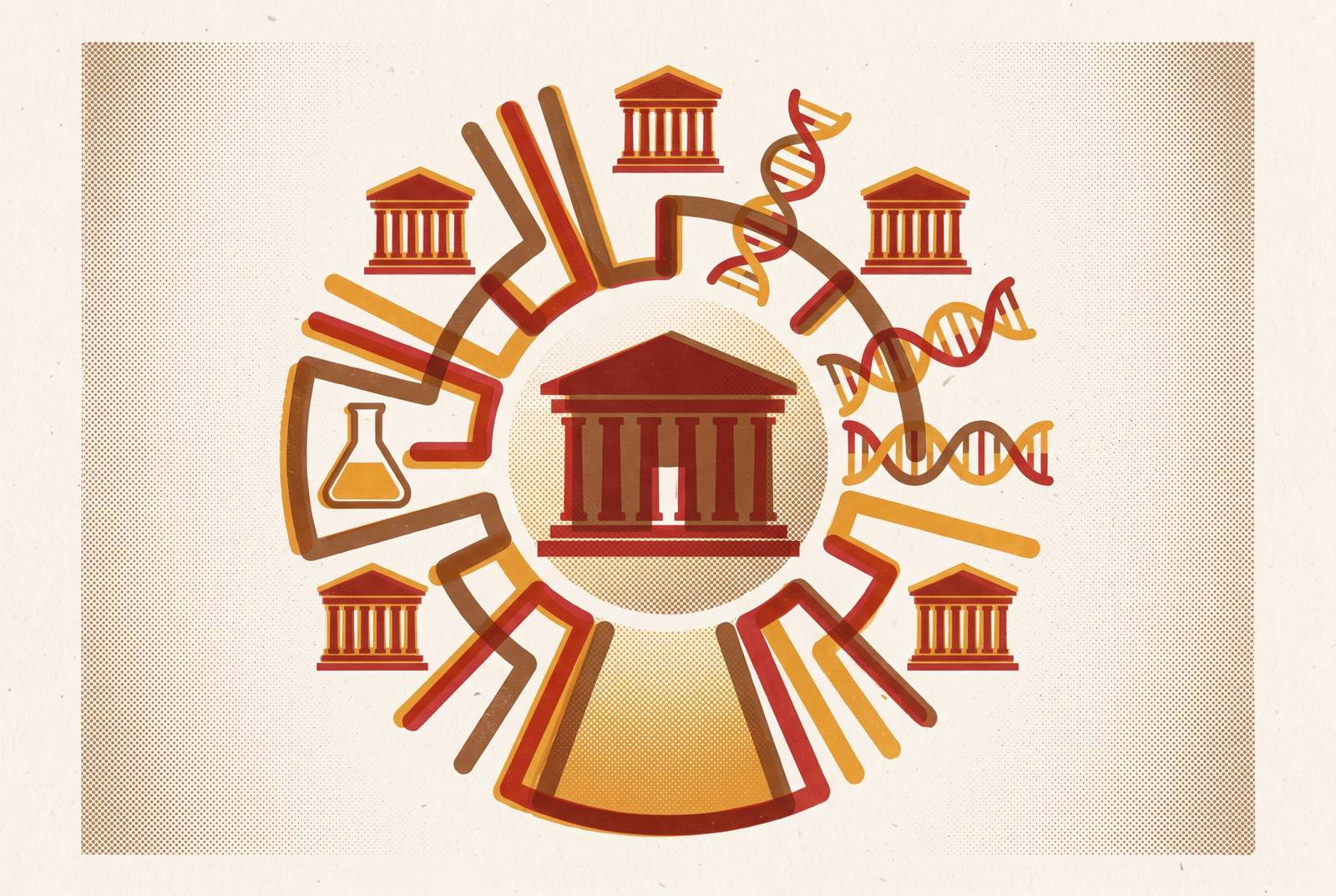 Cover illustration for “Funding Agency Reproducibility Mandates Beyond NIH”