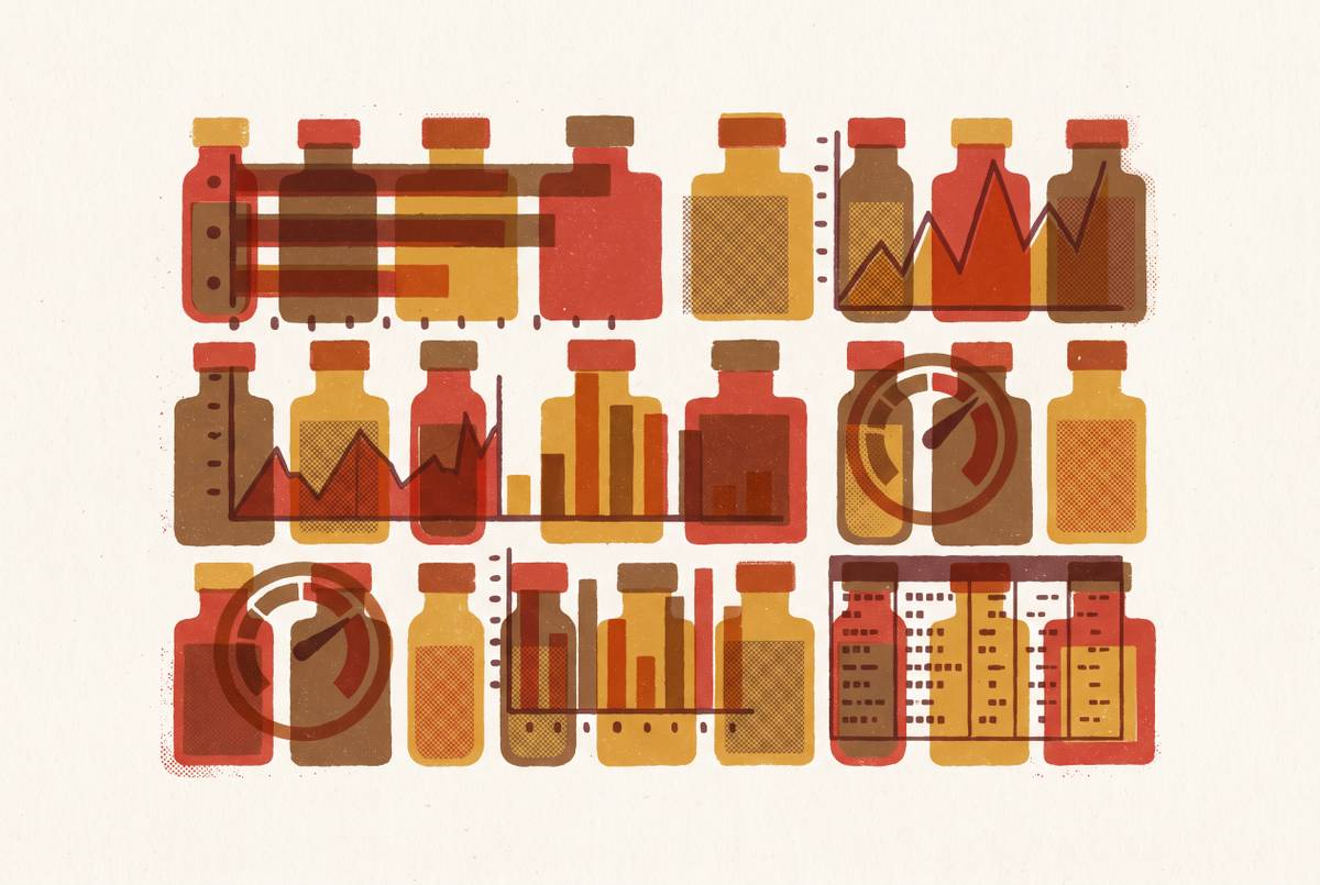 Cover illustration for “Public QC Dashboards and Lot Databases in Life Science Reagent Supply”