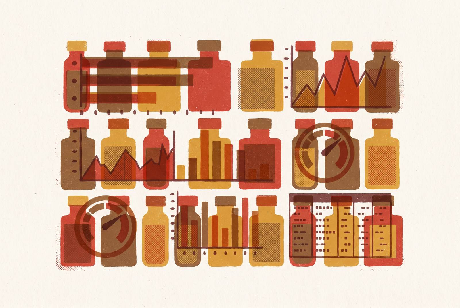 Cover illustration for “Public QC Dashboards and Lot Databases in Life Science Reagent Supply”