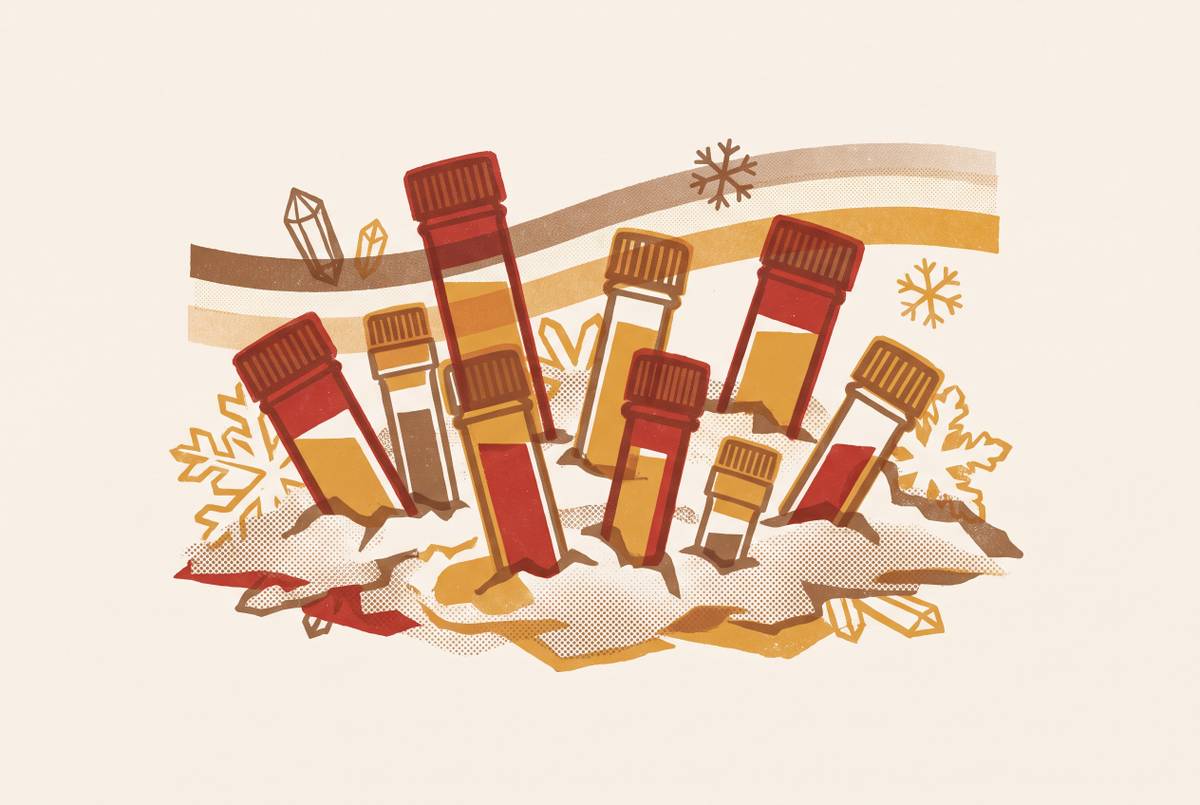 Cover illustration for “Shelf-Life and Stability Reporting Standards for Frozen Biological Reagents”