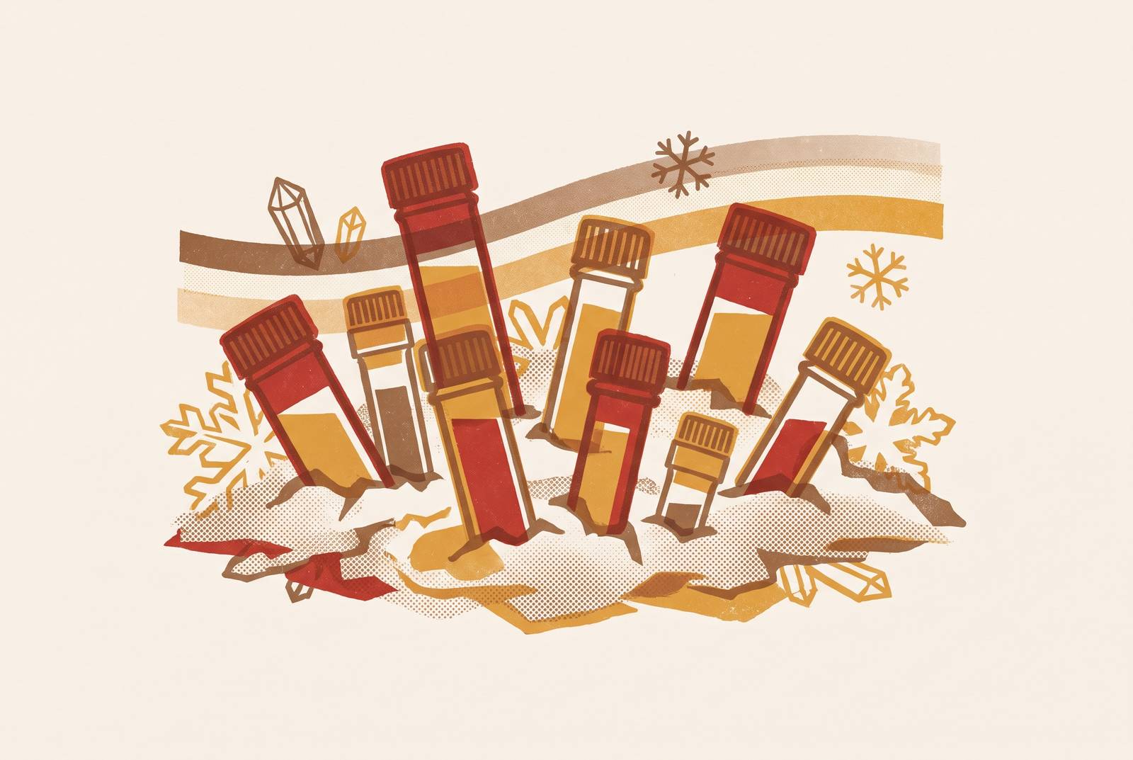 Cover illustration for “Shelf-Life and Stability Reporting Standards for Frozen Biological Reagents”