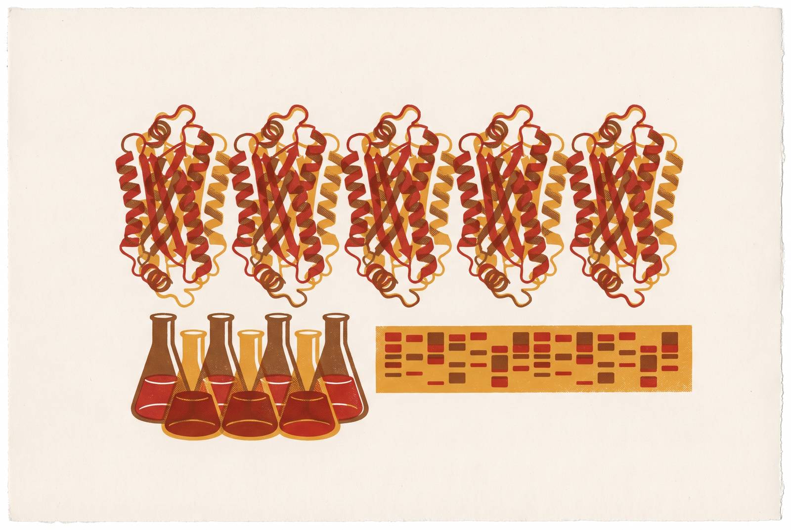 Cover illustration for “Replication Studies in Protein Expression Research”