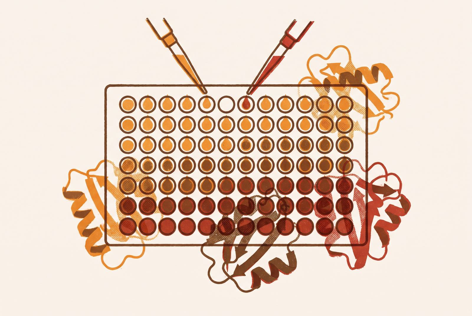 Cover illustration for “CFPS Reagents Benchmarked for Plate-Based Automation”