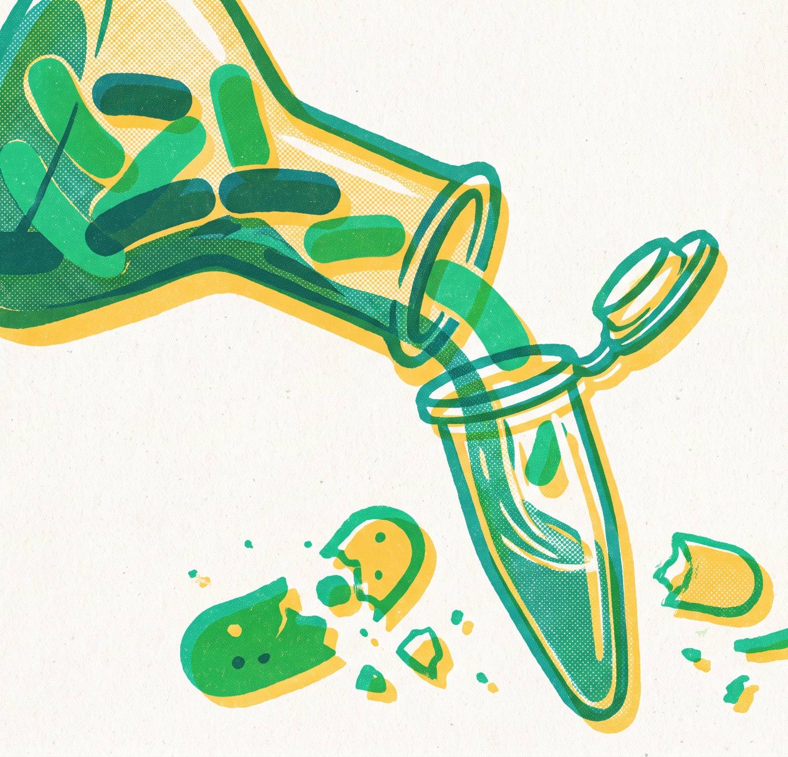 Cover illustration for “E. coli Extract Preparation for Cell-Free Systems”