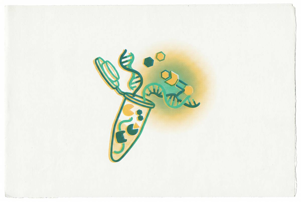 Cover illustration for “Cell-Free Biosensor Prototyping for Small Molecule Detection”