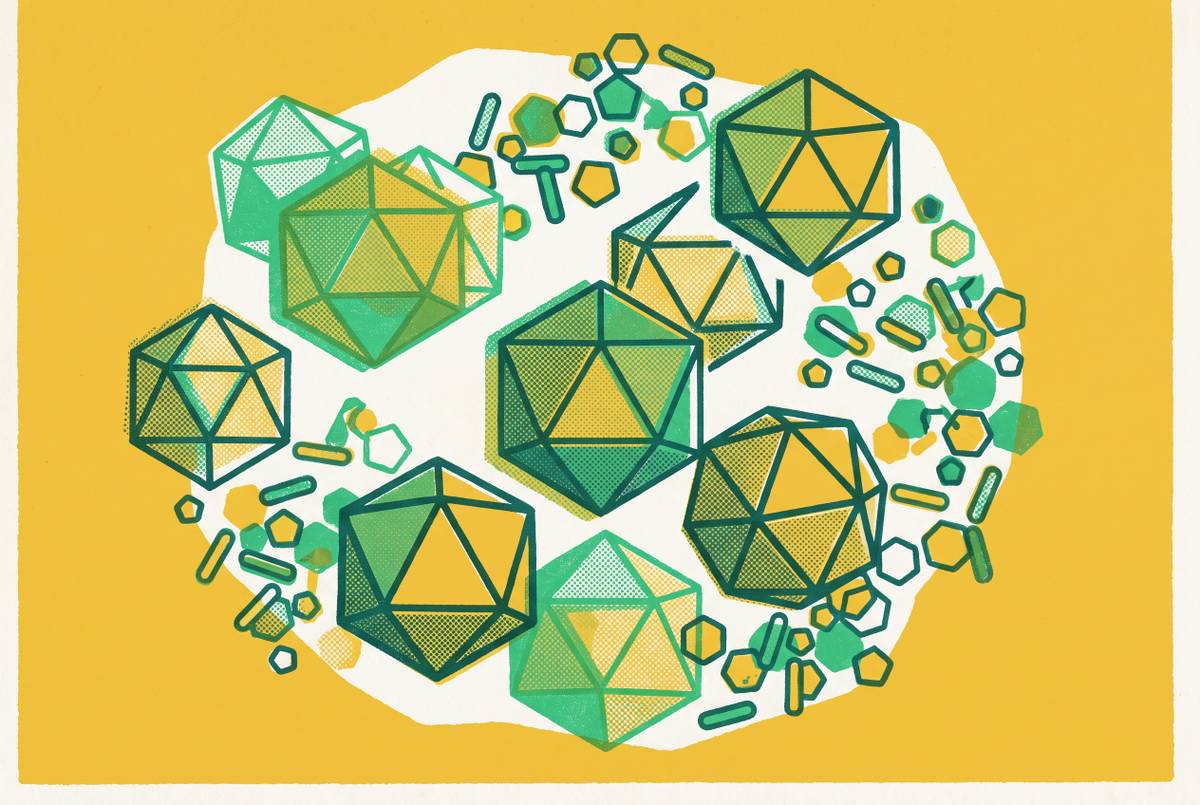 Cover illustration for “Cell-Free Synthesis of Virus-Like Particles and Protein Nanostructures”