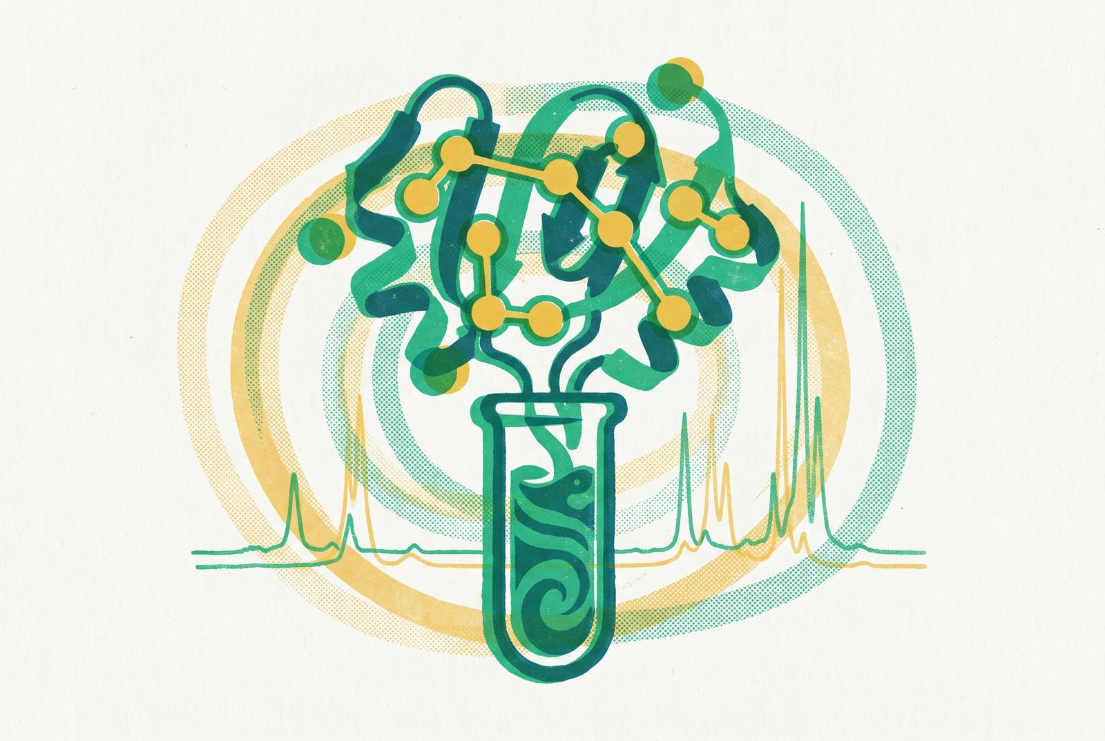 Cover illustration for “Isotopic Labeling of Proteins for NMR Using Cell-Free Systems”
