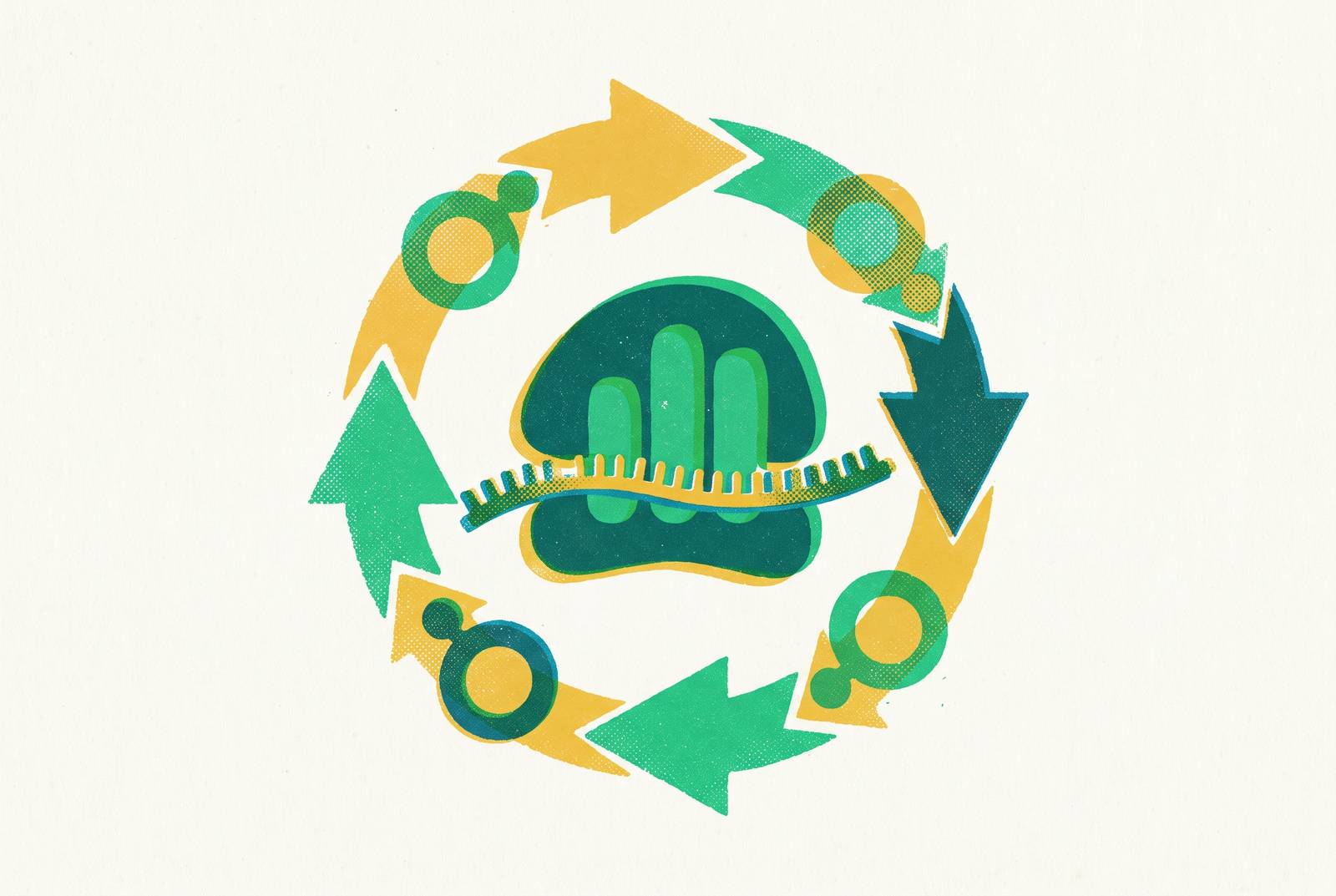 Cover illustration for “Energy Regeneration Systems in Cell-Free Protein Synthesis”