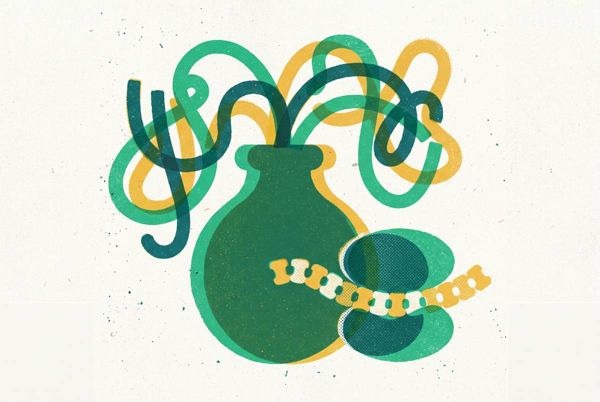 Cover illustration for “On-Demand Protein Production With Cell-Free Reagents”
