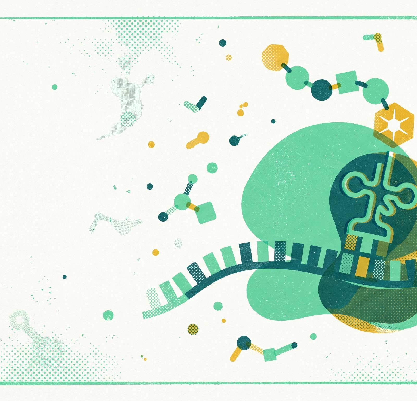 Cover illustration for “Unnatural Amino Acid Incorporation via Cell-Free Suppression”