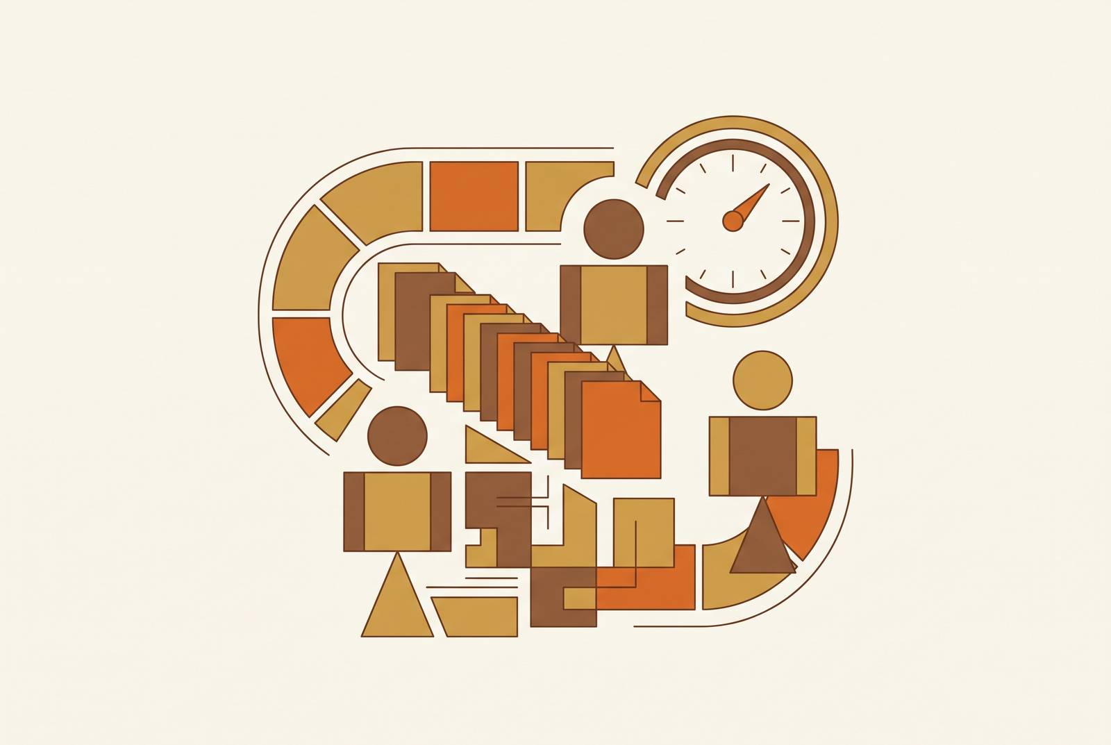 Cover illustration for “Staffing and SLA Design for Document Review Teams”
