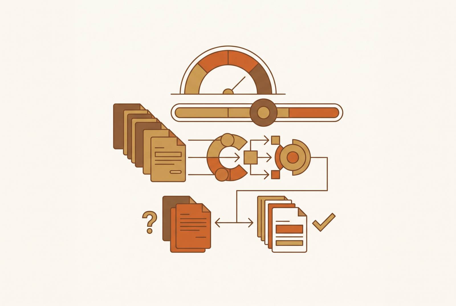 Cover illustration for “Confidence Threshold Calibration for Document Extraction Queues”