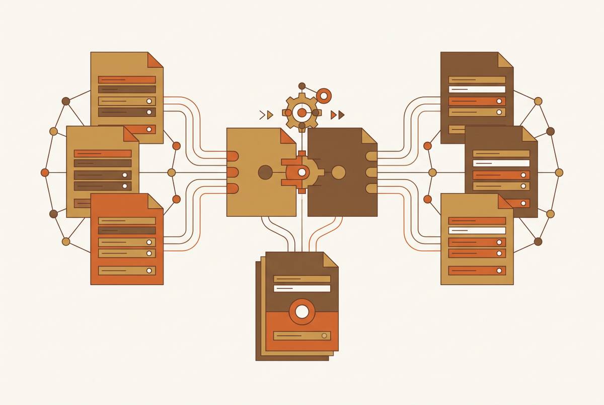 Cover illustration for “Vendor Master Matching for Extracted Supplier Data”