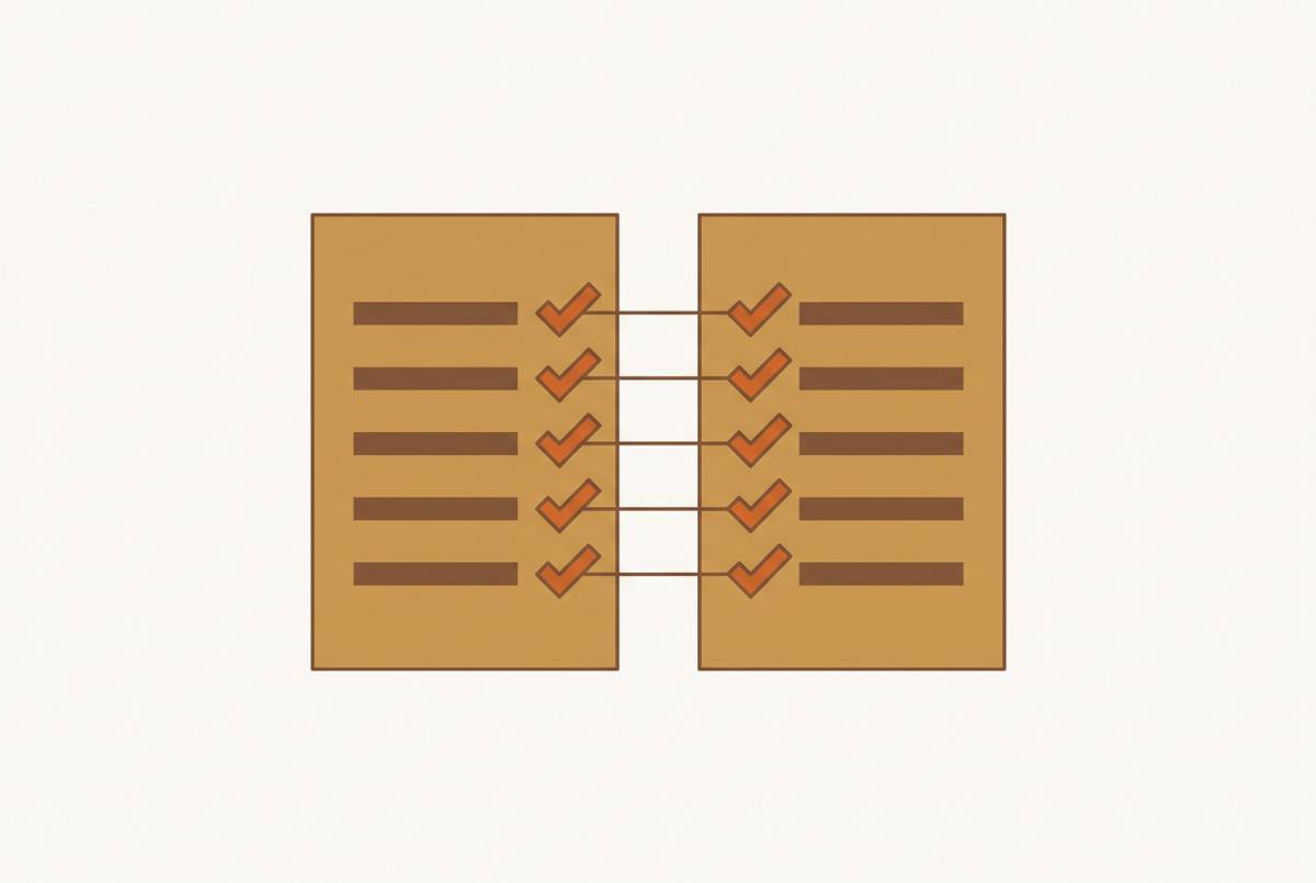 Cover illustration for “Cross-Field Consistency Checks for Invoice Validation”