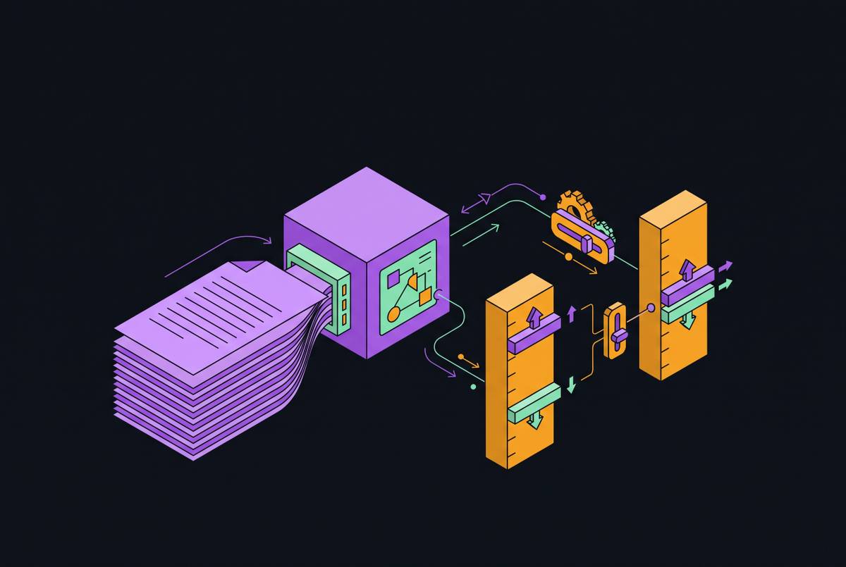 Cover illustration for “Confidence Score Calibration in Document AI Systems”