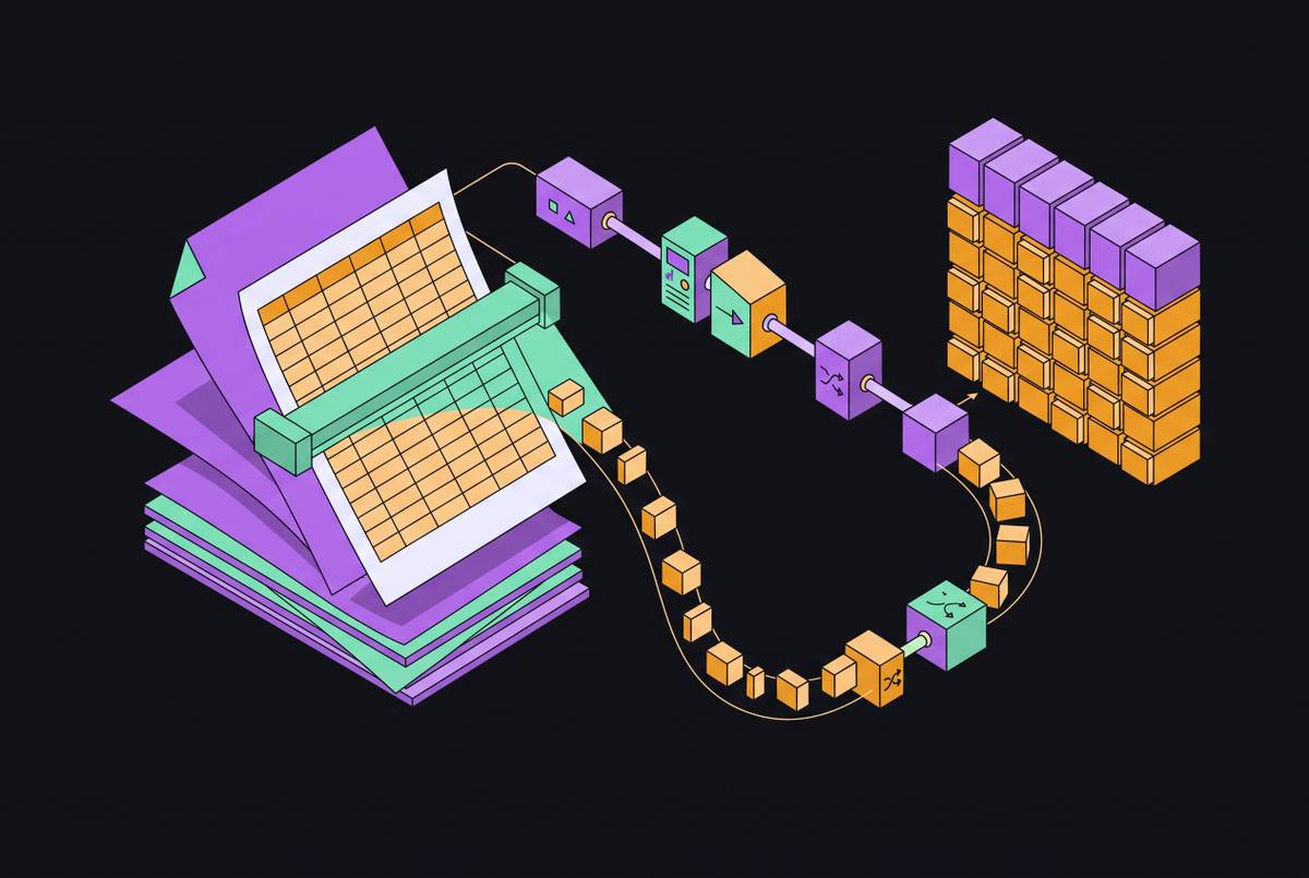 Cover illustration for “Table Extraction Techniques in Document AI Pipelines”