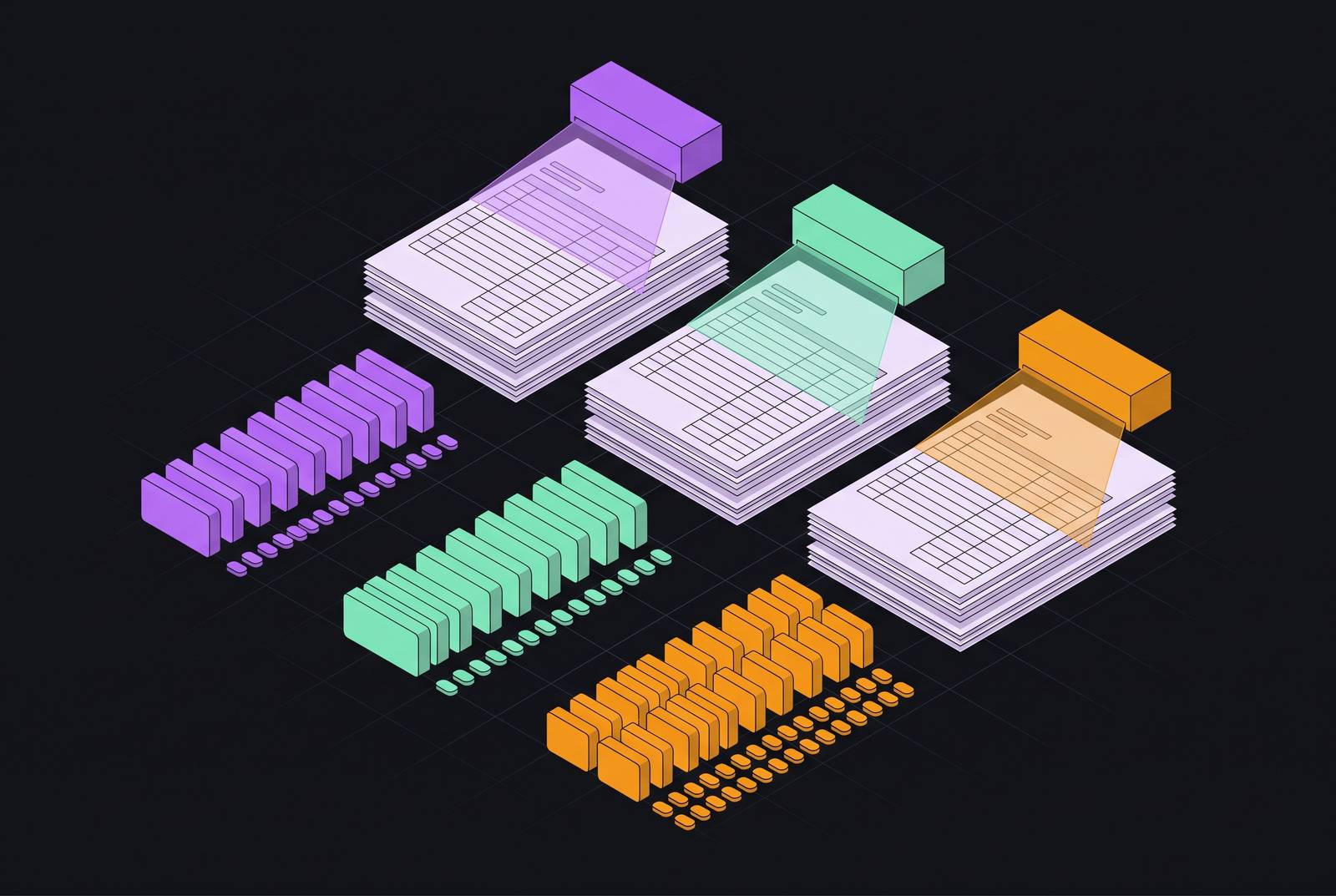 Cover illustration for “OCR Engine Comparison for Structured Financial Documents”