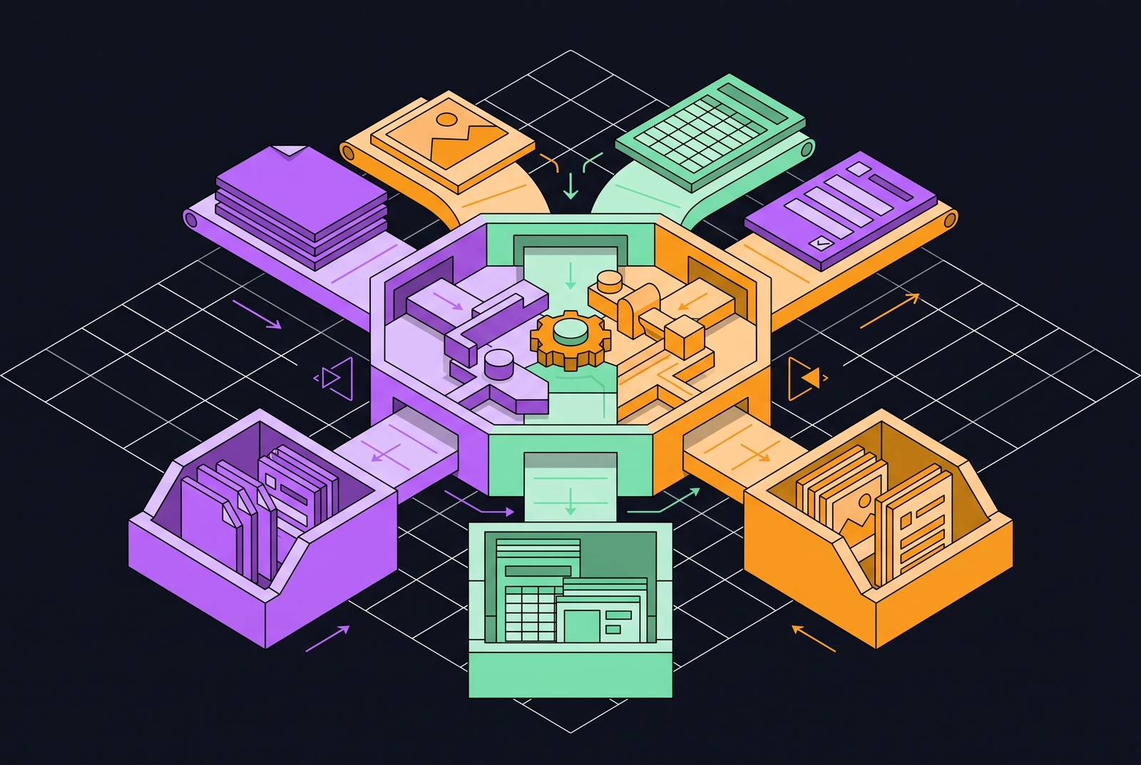 Cover illustration for “Document Classification in Multi-Type Ingestion Pipelines”