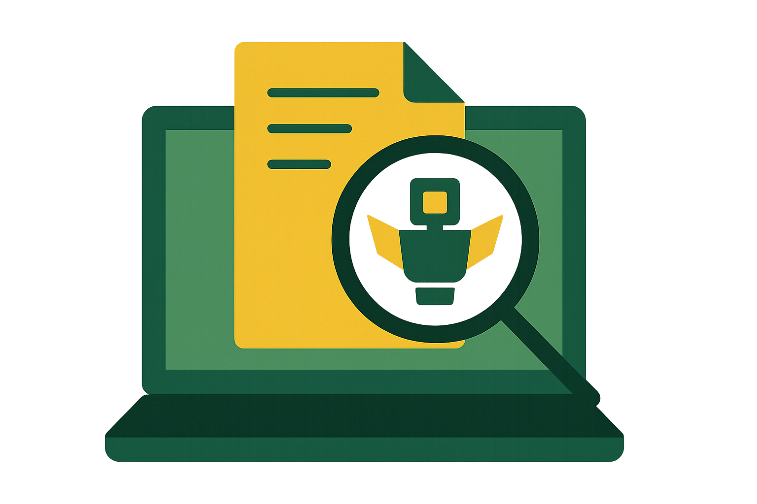Cover illustration for “Vision Transformers for Document Understanding”
