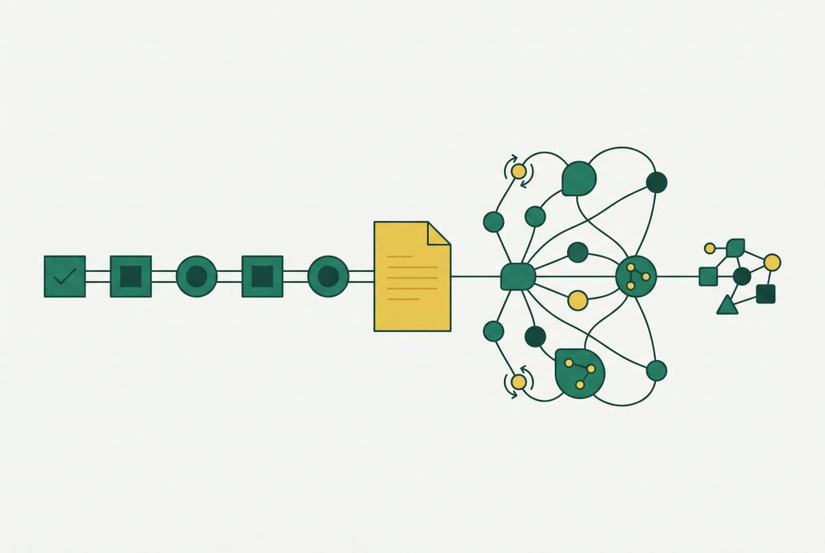 Cover illustration for “IDP vs Agentic AI for Document Processing”